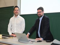 Prof. Dr. Rank Pothen und Jürgen Naumann