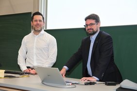 Prof. Dr. Rank Pothen und Jürgen Naumann