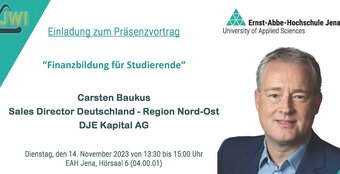 “Finanzbildung für Studierende“ “Finanzbildung für Studierende“