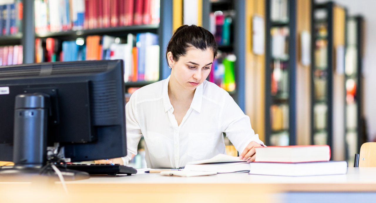 Working at the Library 
