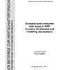 European post-consumer steel scrap in 2050: A review of estimates and modeling assumptions
