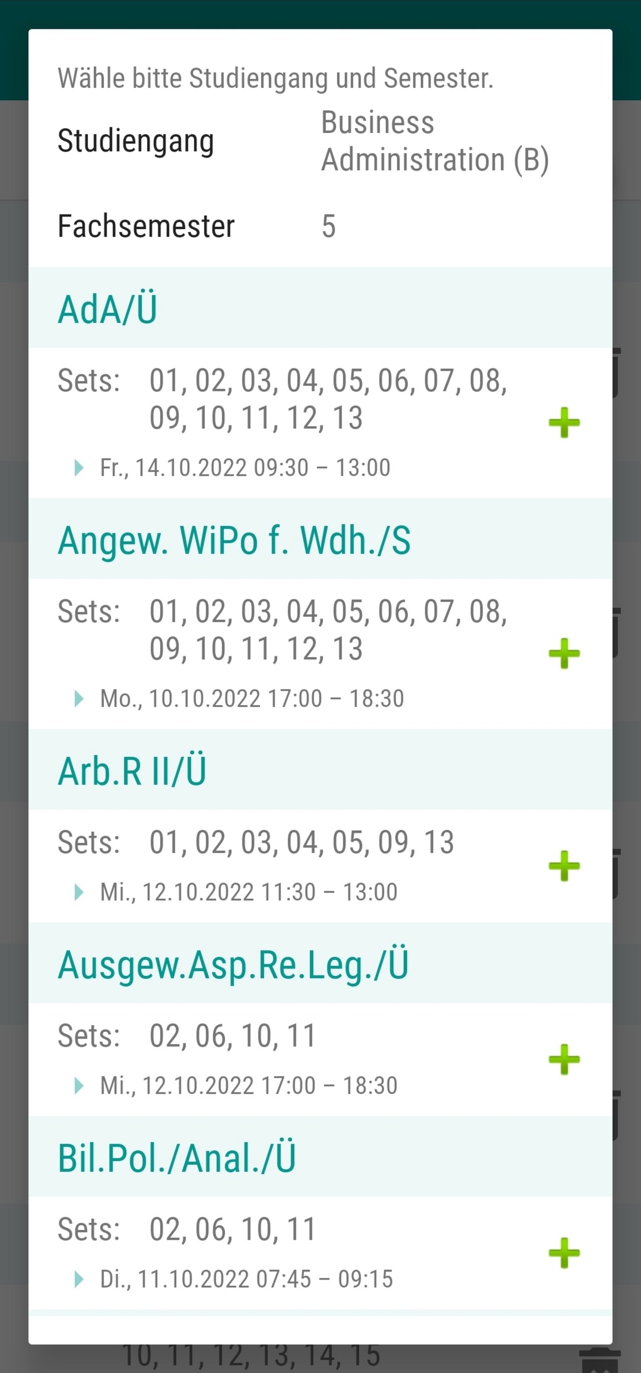 App Mein Stundenplan