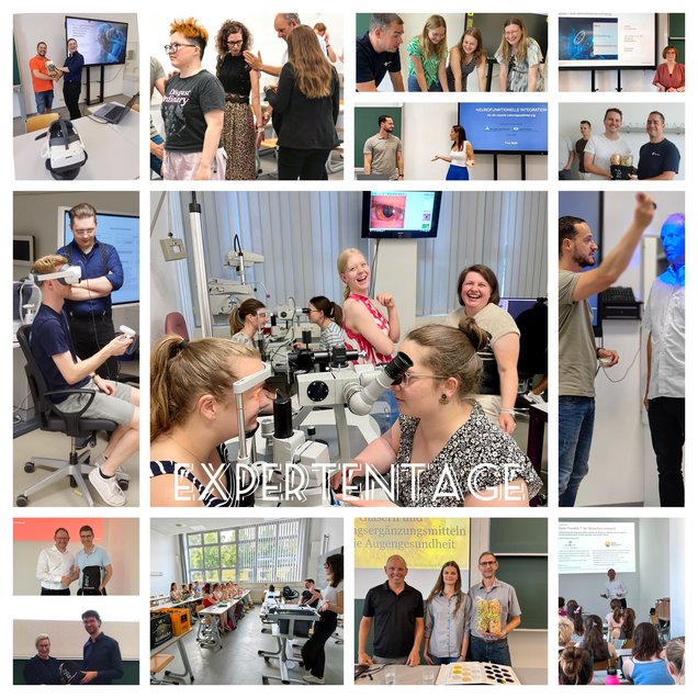 Expertentage SoSe 2025 EAH Jena Fachgebiet Optometrie