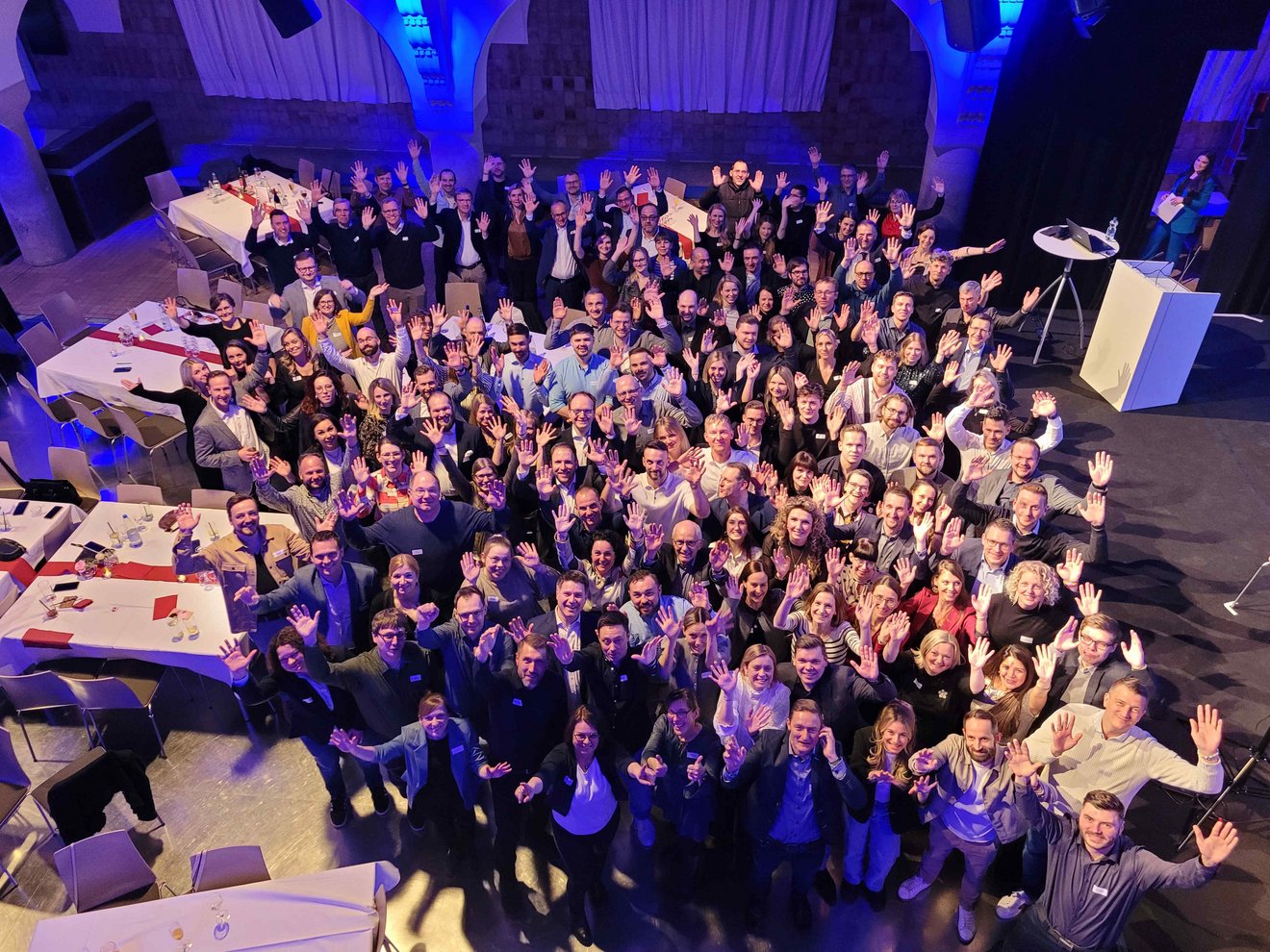 Gruppenbild der Alumni