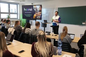 Gastvortrag vom HR-Tech-Startup hoorai