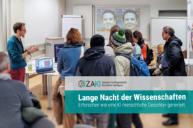 Besucher beim Vortrag