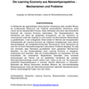 Netzwerke,  Learning  Economy,  Wissenstransfer,  Lernprozesse,  Regionalentwicklung