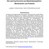 Netzwerke,  Learning  Economy,  Wissenstransfer,  Lernprozesse,  Regionalentwicklung