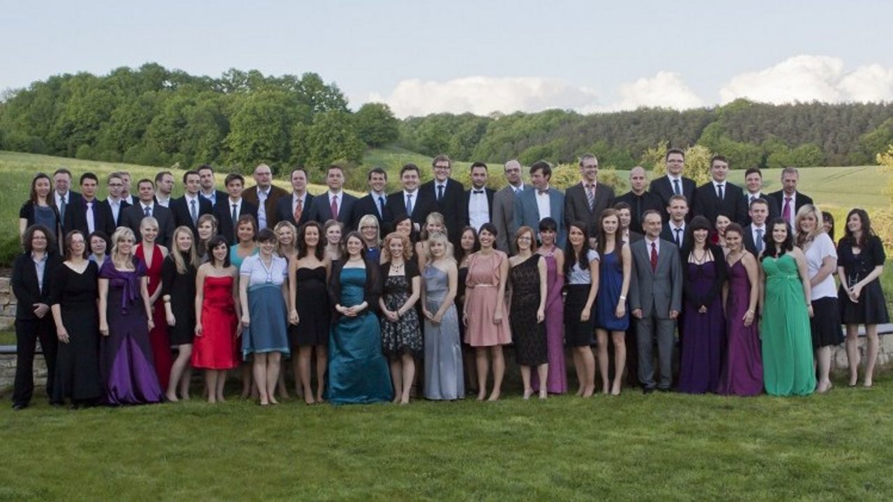 Absolventenball 2012 Gruppenfoto