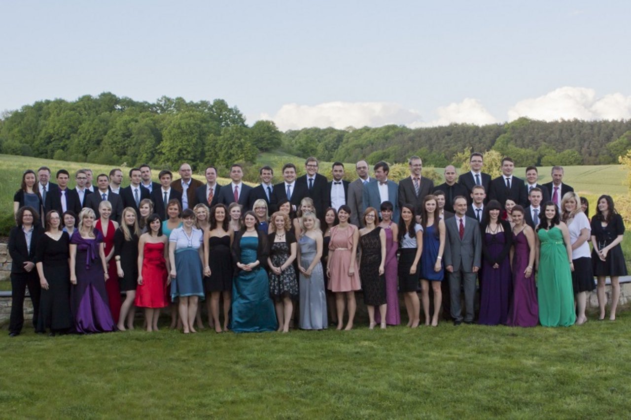 Absolventenball 2012 Gruppenfoto