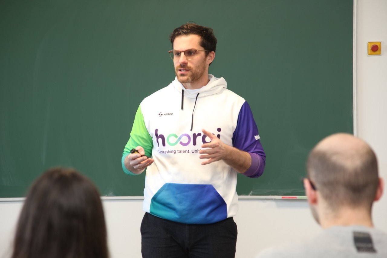 Gastvortrag vom HR-Tech-Startup hoorai