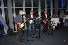 Die WI-Professorenband (links: Brehm, mittig: Mottl, rechts: Möller)