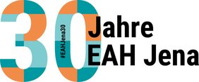 Schriftzug 30 Jahre EAH Jena