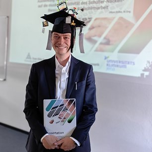 Portrait Absolvent der Promotion: Oliver Kolbe Portrait Absolvent der Promotion: Oliver Kolbe