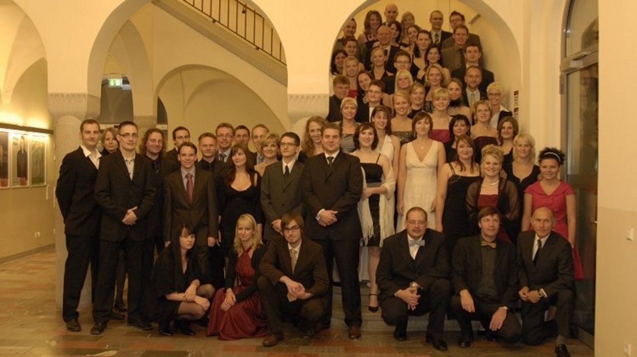 Absolventenball 2008 Gruppenfoto