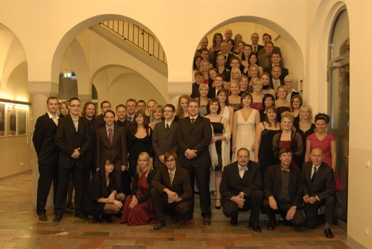 Absolventenball 2008 Gruppenfoto