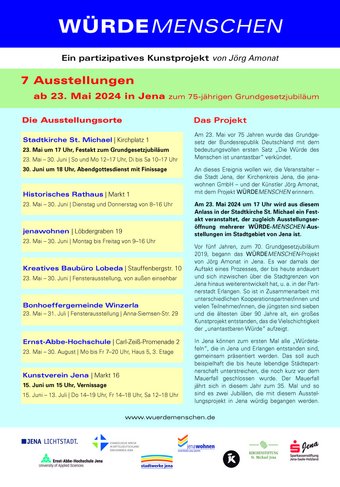 Ausstellung Würdemenschen Ausstellung Würdemenschen