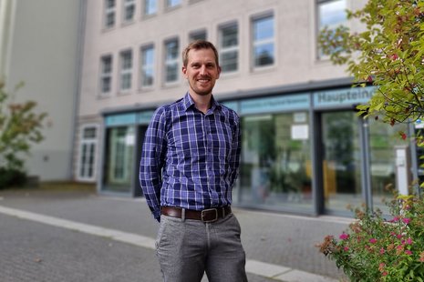 Foto: Marie Koch Prof. Dr. Christoph Koch, Professor für Technische Chemie und Umweltchemie an der EAH Jena