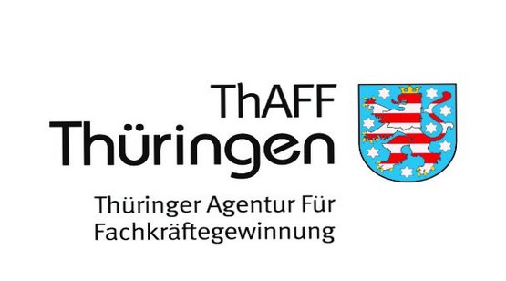 Logo ThAFF Thüringer Agentur für Fachkräftegewinnung 