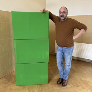 Foto vom Dekan Prof. Dr. Magerhans in Ankündigung einer spannenden Aktion für das Jahr 2025