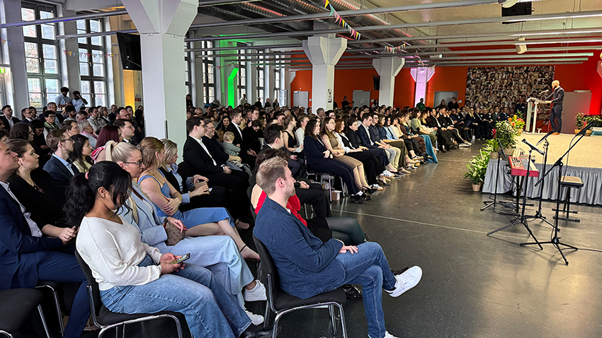 Audience in the auditorium