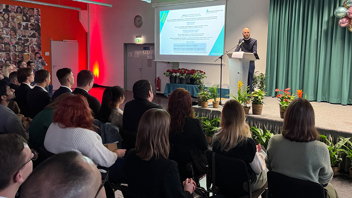 Speech by university management: Prof Brandtner