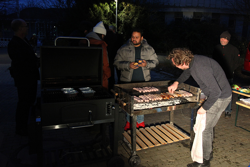 Catering was provided.