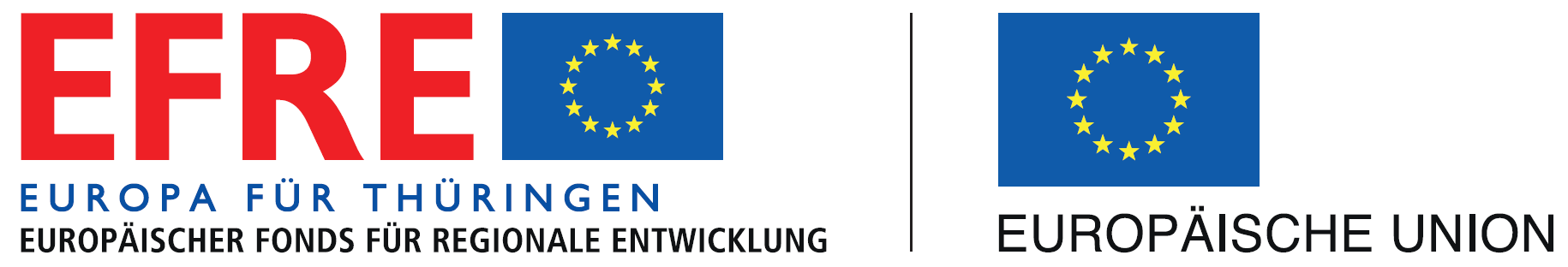 Logo EFRE Fonds Thüringen Europäische Union